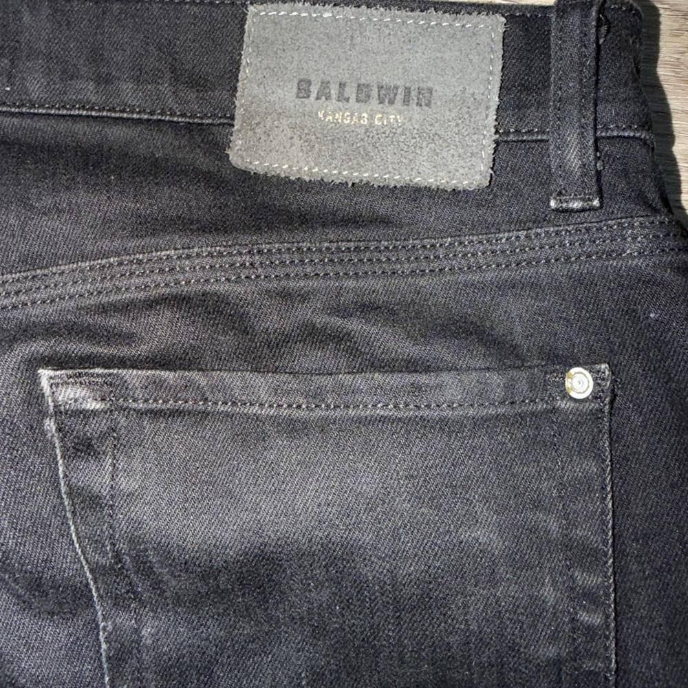 Baldwin Men's Dark Jeans - Picture 6 of 13